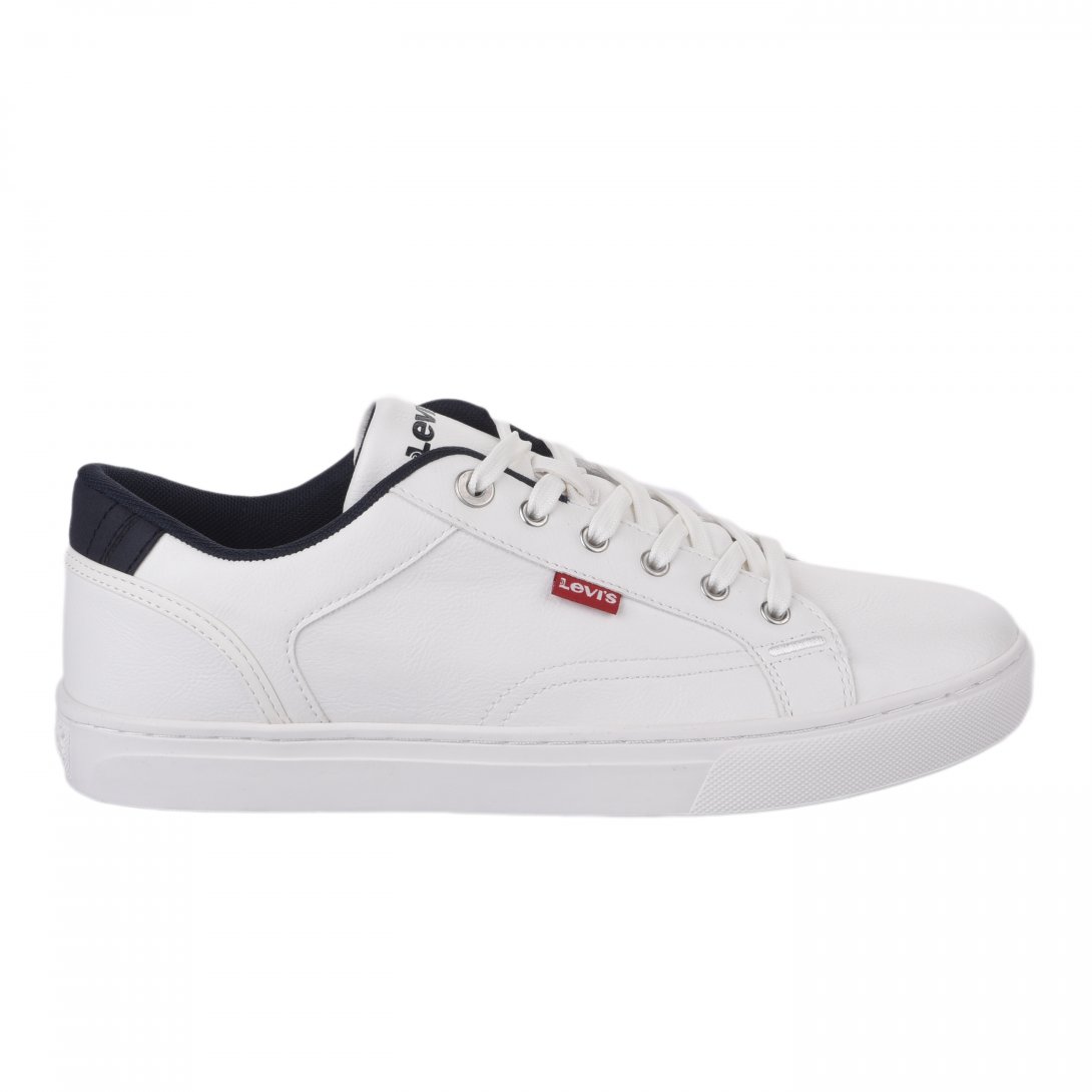Baskets Levis blanc homme - COURTRIGHT - 77132