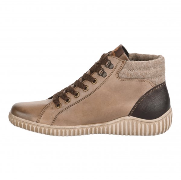 Baskets mode femme - REMONTE - Taupe