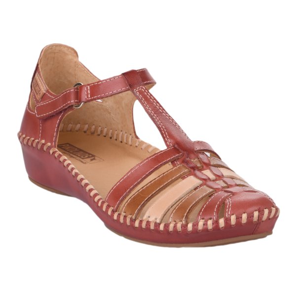 Chaussures de confort femme - PIKOLINOS - Rouge