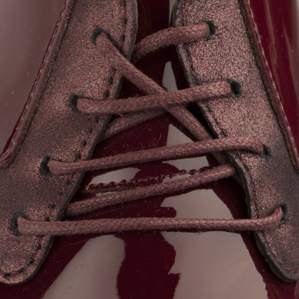Chaussures à lacets femme - EMILIE KARSTON - Rouge bordeaux