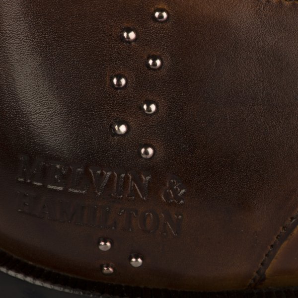 Chaussures à lacets homme - MELVIN & HALMILTON - Naturel
