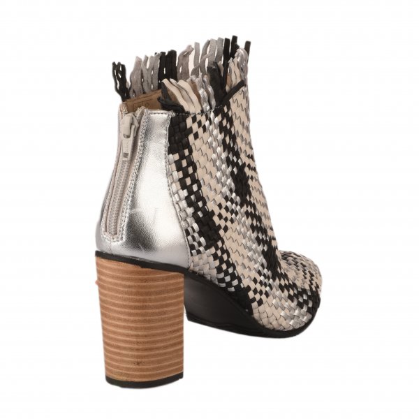 Boots femme - MIGLIO - Bicolore