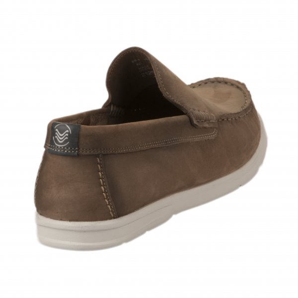 Mocassins homme - FIRST COLLECTIVE - Beige fonce