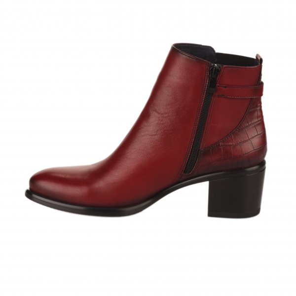 Boots femme - DORKING - Rouge