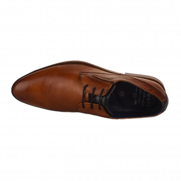 Chaussures à lacets homme - BUGATTI - Marron cognac