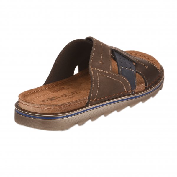 Mules homme - ROHDE - Marron