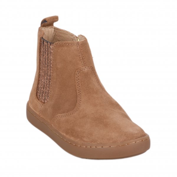 Boots fille - SHOO POM - Camel