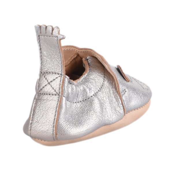 Chaussons fille - EASY PEASY - Gris argent