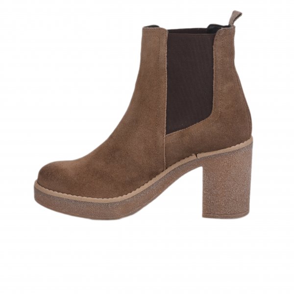 Boots femme - MIGLIO - Taupe