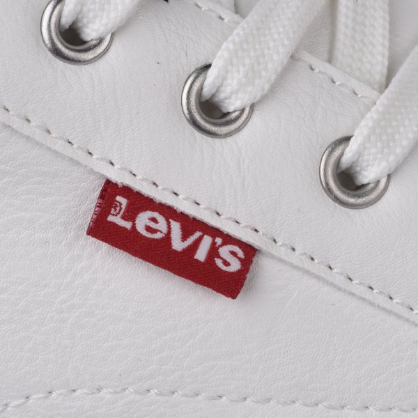 Baskets Levis blanc homme - COURTRIGHT - 77132