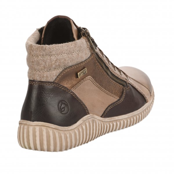 Baskets mode femme - REMONTE - Taupe