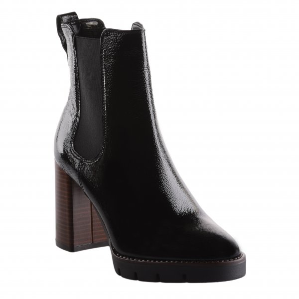 Boots femme - MIGLIO - Noir verni