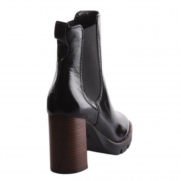 Boots femme - MIGLIO - Noir verni