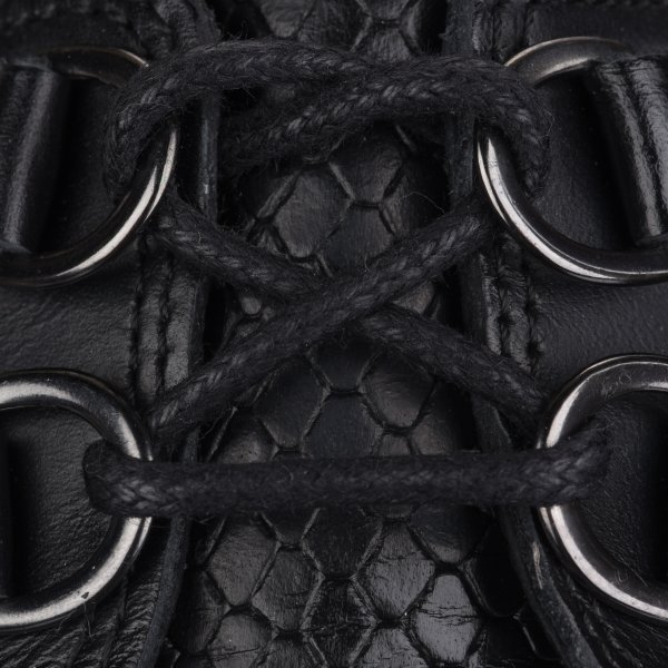 Chaussures à lacets femme - MIGLIO - Noir