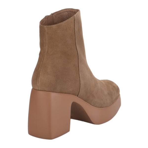Boots femme - WONDERS - Taupe