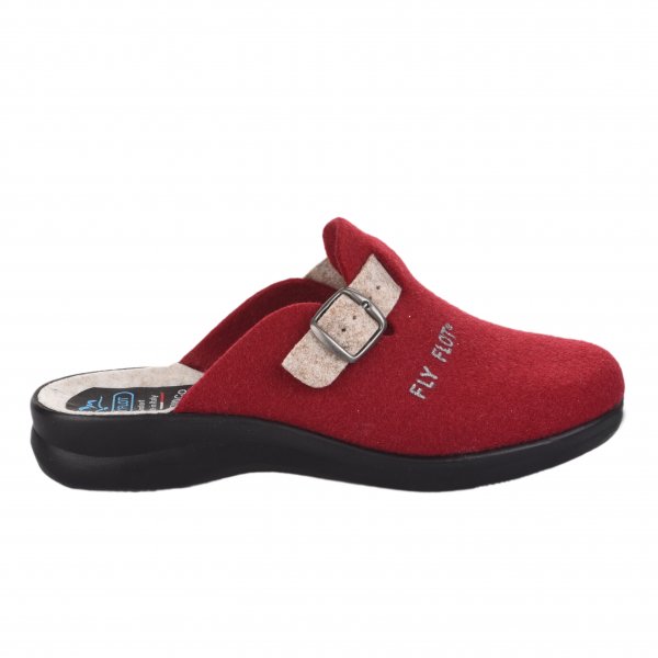 Chaussures femme - FLY FLOT - Rouge