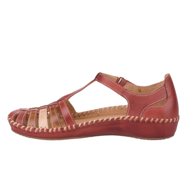 Chaussures de confort femme - PIKOLINOS - Rouge