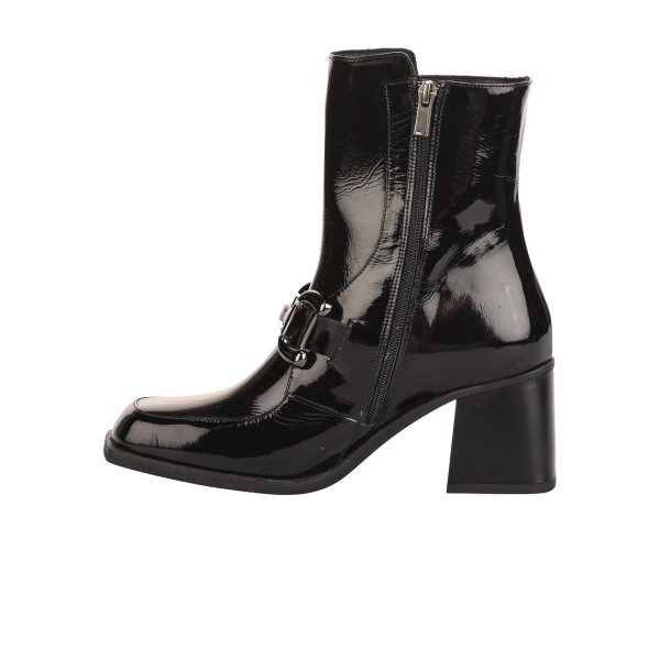 Boots femme - SHADDY - Noir verni