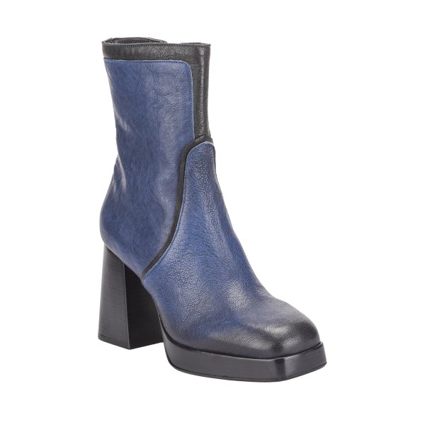 Boots femme - CASTA  - Bleu marine