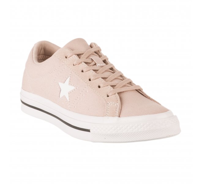 Baskets Converse rose poudre fille - 163316C ONE STAR-OX - 66388