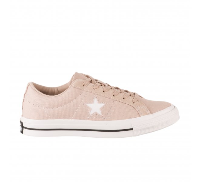 Baskets Converse rose poudre fille - 163316C ONE STAR-OX - 66388