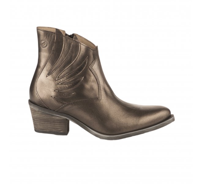 Boots femme - CASTA - Bronze