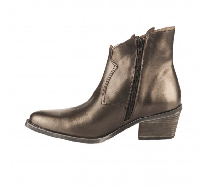 Boots femme - CASTA - Bronze