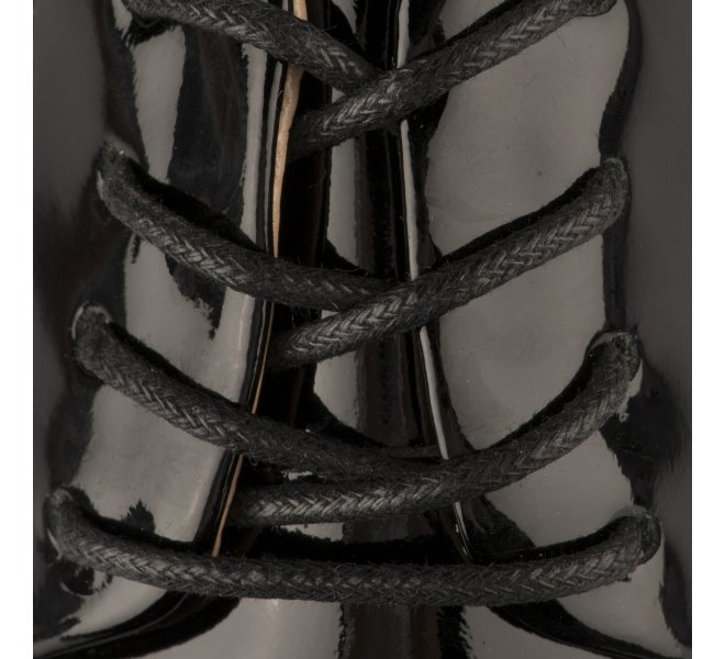 Chaussures à lacets femme - JB MARTIN - Noir verni