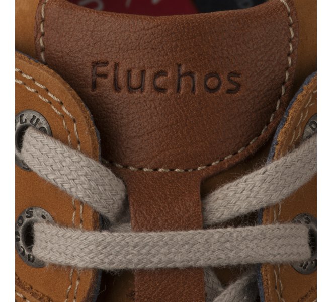 Chaussures à lacets homme - FLUCHOS - Jaune