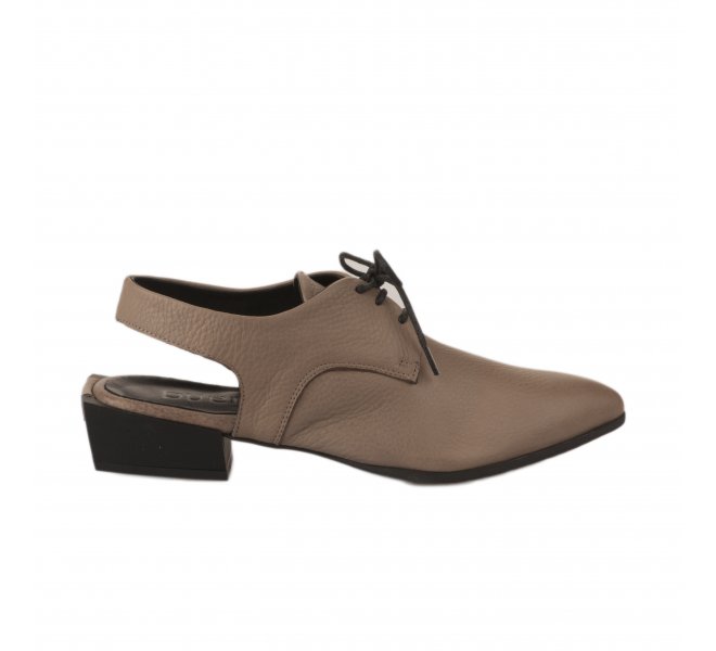 Chaussures à lacets femme - BUENO - Taupe