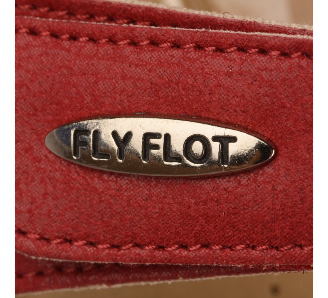 Mules femme - FLY FLOT - Rouge