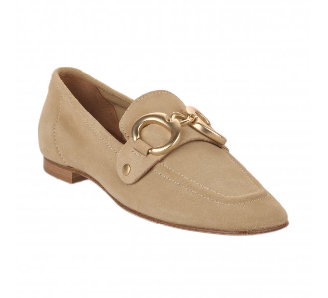 Mocassins femme - MIGLIO BY CAMILLE CERF - Taupe