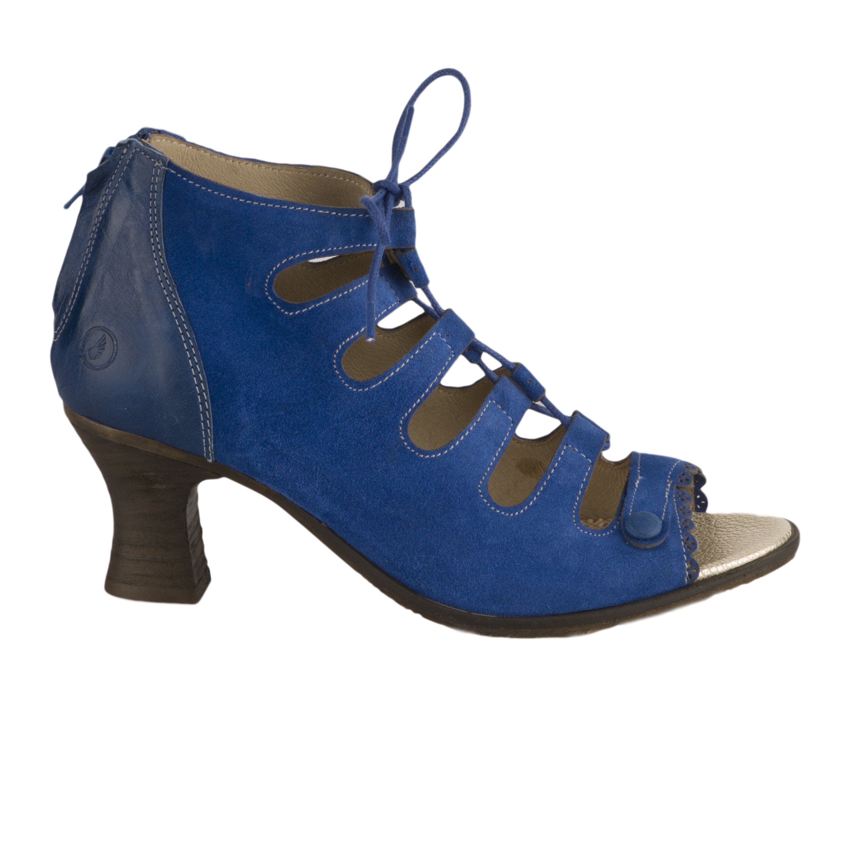 Nu pieds casta bleu femme - APOLINA - 66905
