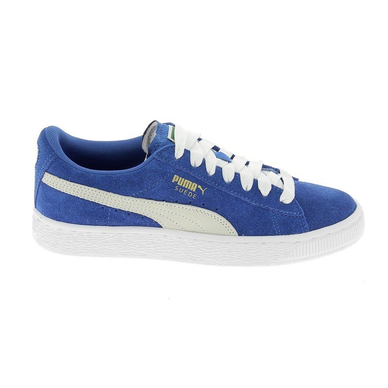Chaussures Puma bleu homme - SUEDE JUNI Daim Croute BLEU - CM0217