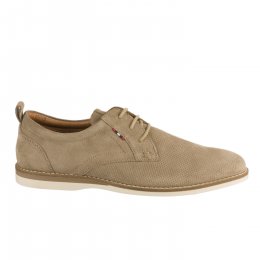 Chaussures à lacets homme - FIRST COLLECTIVE - Beige