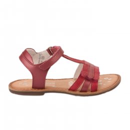 Nu-pieds fille - KICKERS - Rose fonce