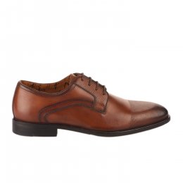 Chaussures à lacets homme - FIRST COLLECTIVE - Marron