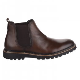 Boots homme - FIRST COLLECTIVE - Marron fonce